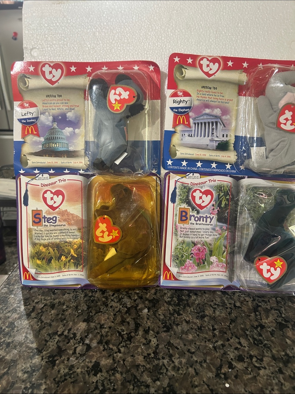 BEANIE BABIES COLLECTION by Ronald McDonald